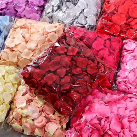 bags of fake rose petals|silk rose petals hobby lobby.